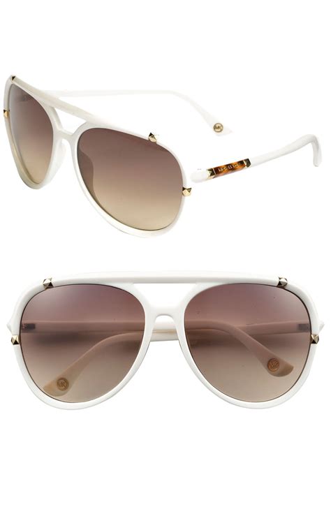 michael kors white framed womens sunglasses|michael kors sunglasses clearance.